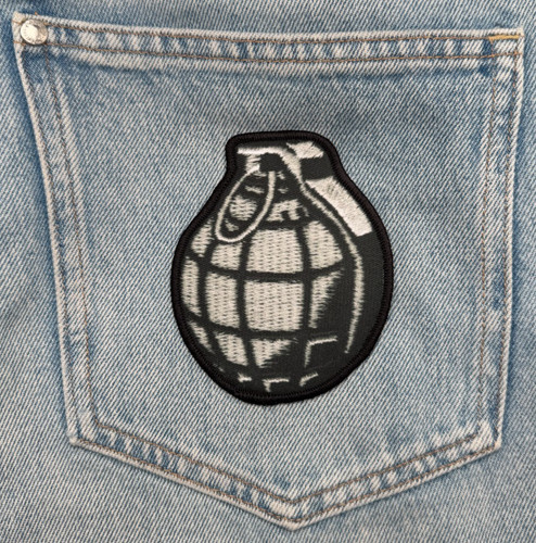 Grenade patch inches x - patch,