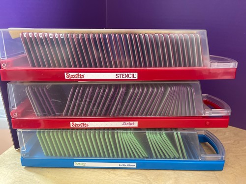 Lot sizzix sizzlits - lot,