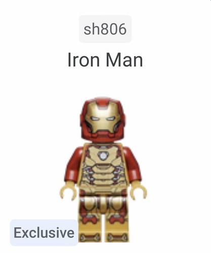 Iron man sh0806 - iron,