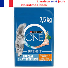PURINA ONE bifensis croquettes au poulet pour chat stérilisé 7.5kg