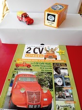 1/43 Citroën 2cv AZU 1959 CAFÉ NADI avec boîte et fascicule 134 hachette norev