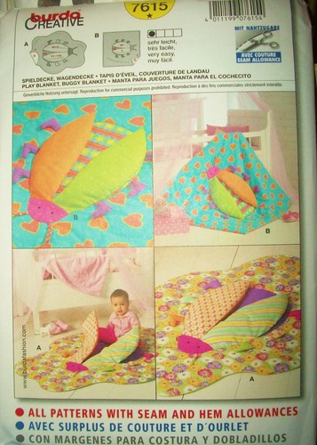 Burda 7615 sewing pattern - sewing, baby