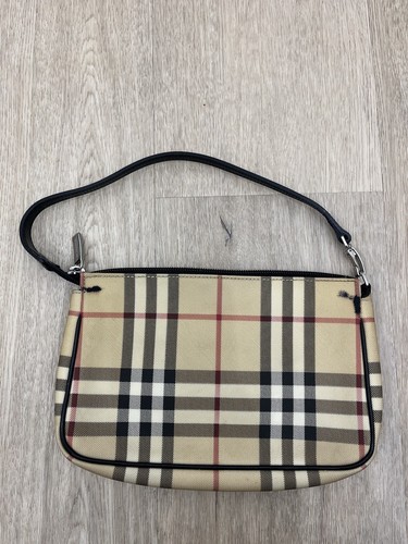 Sac baguette burberry motif - sac, en