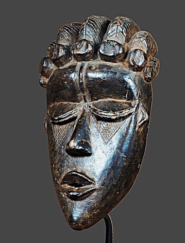 Art africain masque rituel - africain.,