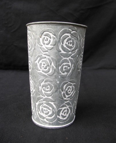 Cache pot zinc métal - pot,