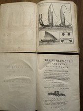 Lescallier – Traité du gréement des vaisseaux, 1791, marine ancienne