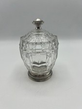 BEAU MOUTARDIER ARGENT MASSIF POINCON MINERVE ET CRISTAL