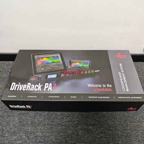 Dbx driverack pa2 - driverack, complete