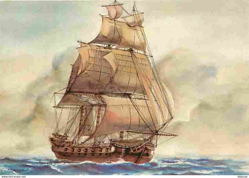 Carte postale bateaux - postale,