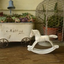 Statue de cheval à bascule, figurine de cheval à bascule tendance pour