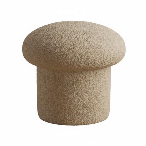 Tabouret champignon rembourré - champignon,
