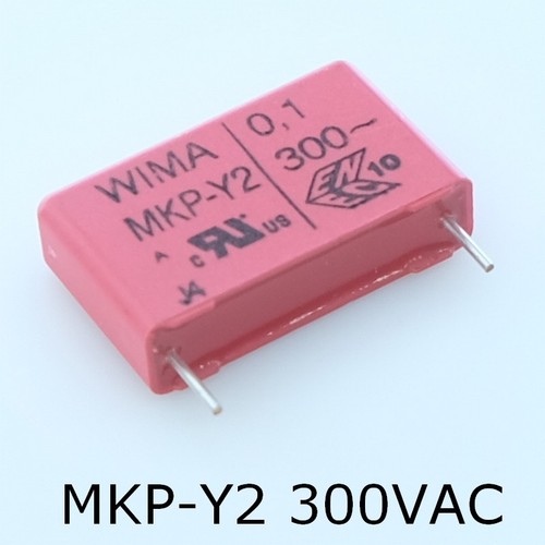 Condensateur mkp 100nf - mkp-y2,