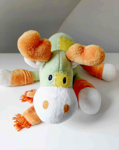 Peluche doudou renne - peluche/doudou, vert
