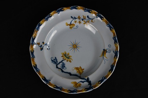Assiette faïence à - assiette,