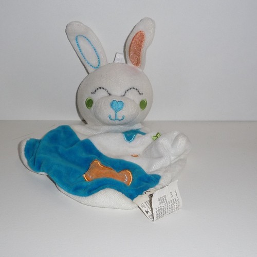 Doudou lapin tape oeil - doudou, l'oeil