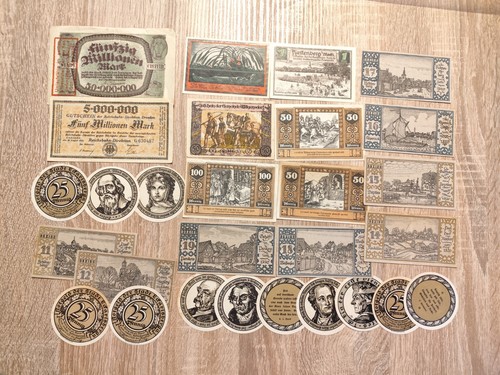 Lot billets notgeld - lot,