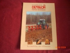 BROCHURE     PUBLICITAIRE   CHARRUES   REVERSIBLES  DEMBLON  02 SOISSONS