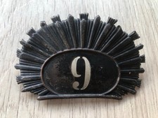 plaque de shako suisse Mle