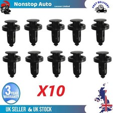 10X Clips De Retenue De Panneau De Trim Sous Le Pare-Chocs Du Moteur Pour HONDA