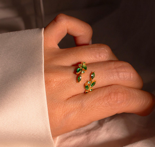 Bague fiançailles en - de,