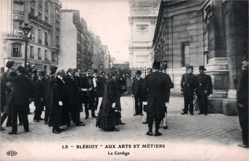 Cpa paris blériot - 75, le