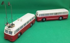 trolley bus HO rouge +