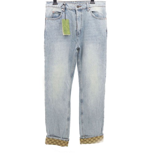 Gucci pantalon denim - pantalon, avec