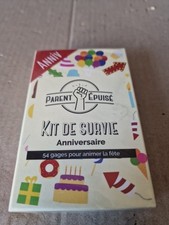 - Jeu Kit De Survie Anniversaire. Neuf 