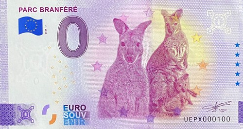 Billet euro parc branfere - 0,
