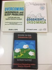 Overcoming Insomina Books & CD Set Bargin ?