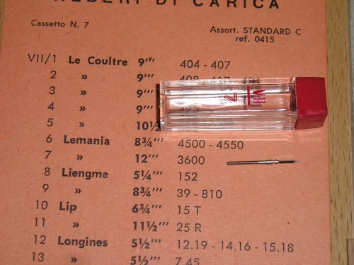 Lemania winding stem - , 3600