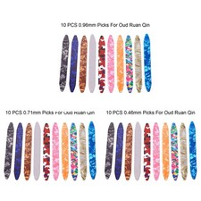 10 pièces pics celluloïd