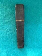 Étui Edward Barnes & Sons rasoir droit dit  "coupe choux"