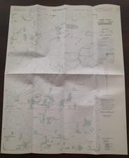 Carte para US  WW2 1944 Brevands Utah Beach defences fac similé repro
