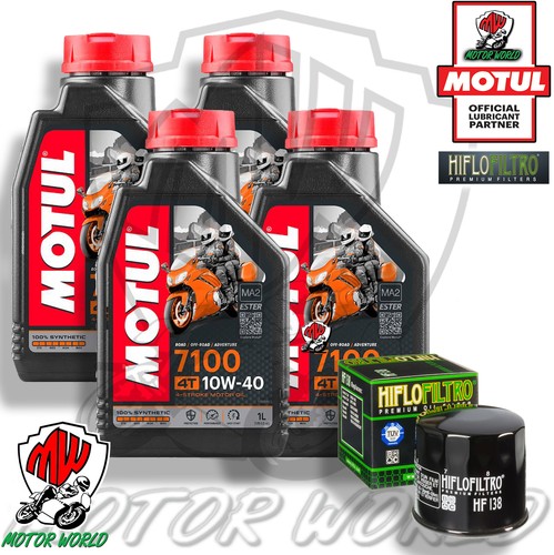 Set entretien motul 7100 10w40 - motul,