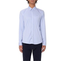 BOSS Chemise Homme Slim Fit Coton À Rayures H ROAN BD E C1 243 50520285 Céleste