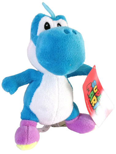 Inches blue yoshi - yoshi., super