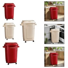 Poubelle avec Couvercle Bac à