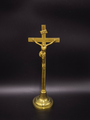 Ancienne figurine laiton - en,