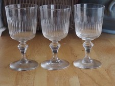 3 verres en cristal Baccarat