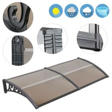 Auvent de porte store marquise solaire abri banne ombrage protection jardin 