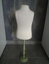 Vintage Enfant Mannequin Enfant -VENDOME Faubourg St Honoré Paris VIII + Support