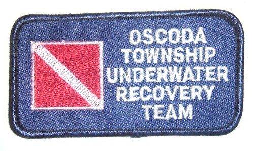 Ecusson usa police oscoda - ecusson,