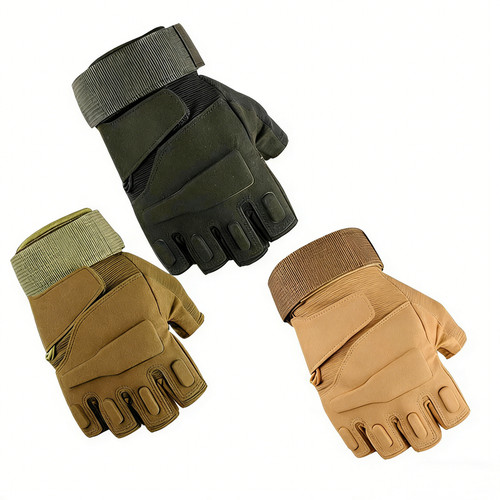 Gants tactiques demi doigts - gants, demi-doigts