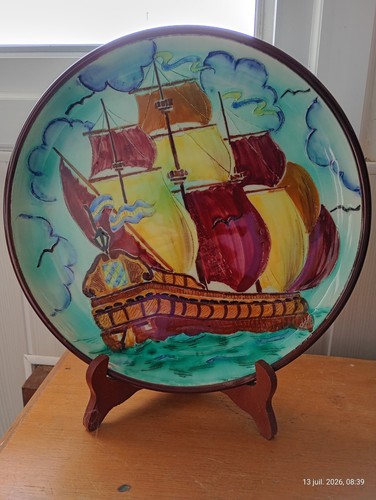 Assiette décorative bateau - assiette,