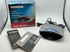 RADIO Vintage Thomson RR61M + Reveil Alarm Clock no sony
