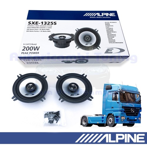 Alpine sxe 1325s haut parleurs - alpine, haut-parleurs