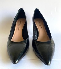 Barbara Bui Paris Black Leather Heels EU 38 US 7.5 – 6.5cm Heel – Pre-Owned