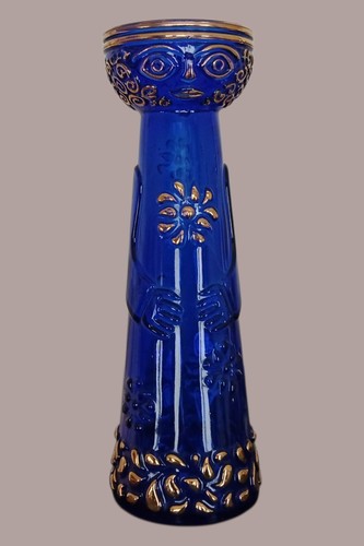 Vase walther glas bleu - vase,
