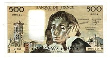 France billet 500 francs - france,